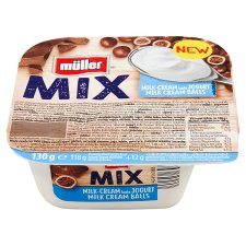 Müller Mix Slazený ochucený jogurt 130g