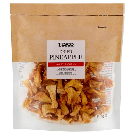 Tesco Dried Pineapple 140g