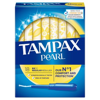 Tampax Pearl Regular Tampony S Aplikátorem 18 ks
