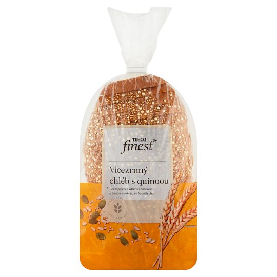 Tesco Finest Multigrain Bread with Quinoa 500g Tesco Groceries