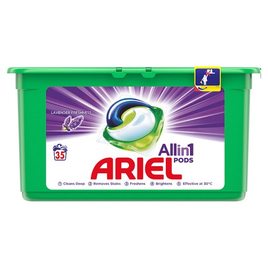 Ariel Allin1 Pods Lavender Kapsle Na Praní, 35 Praní