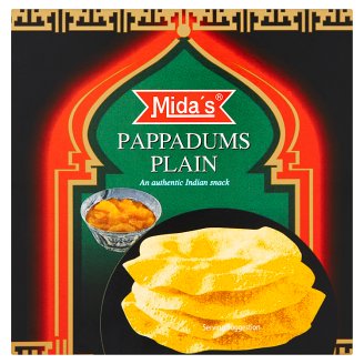 Mida's Pappadams placky 110g