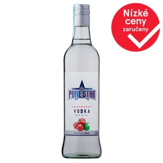 Pure Star Brusinková vodka 500ml