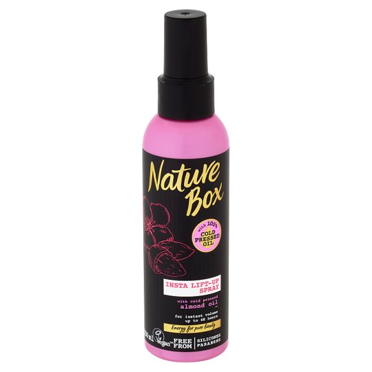Nature Box Insta lift-up sprej Almond Oil 150ml