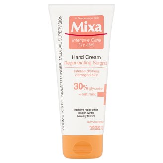 Mixa Intensive Care Dry Skin promašťující regenerační krém na ruce 100ml
