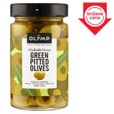 Olymp Green Pitted Olives 320g