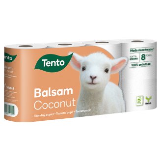 Tento Sensitive Coconut Milk toaletní papír 8 rolí