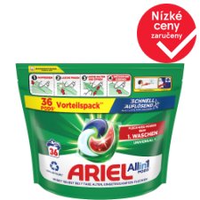 Ariel All-in-1 PODS, Kapsle Na Praní, 36 Praní