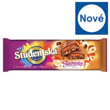 ORION STUDENTSKÁ PEČEŤ Milk Chocolate Caramel & Hazelnut 235g