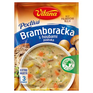 Vitana Poctivá polévka Bramboračka s houbami 100g