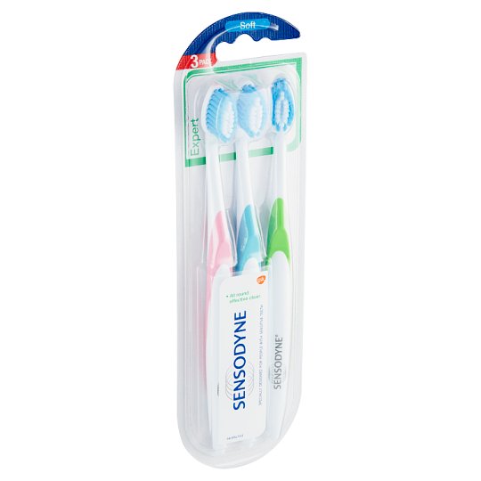 Sensodyne Expert Soft zubní kartáček 3 ks