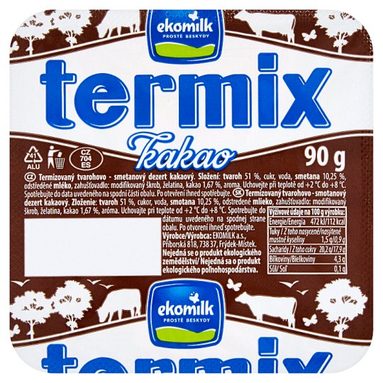 Ekomilk Termix kakao 90g