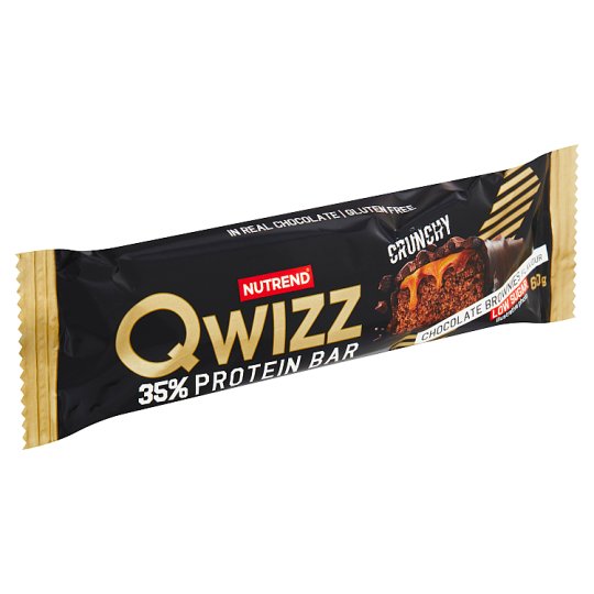 Nutrend Qwizz Protein Bar příchuť čokoládové brownies 60g
