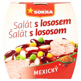 Sokra Mexický salát s lososem 220g
