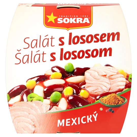 Sokra Mexický salát s lososem 220g