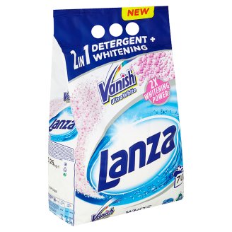 Lanza Vanish Ultra White 2v1 White prášek na praní 70 praní 5,25kg