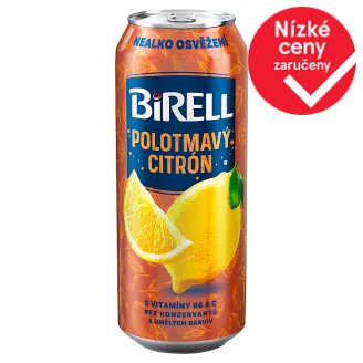 Birell Polotmavý citrón nealkoholické pivo 0,5l