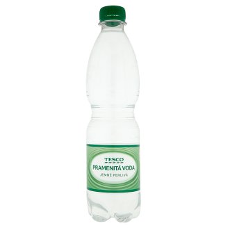 Tesco Pramenitá voda jemně perlivá 500ml