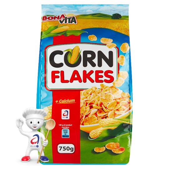Bona Vita Corn Flakes kukuřičné lupínky 750g