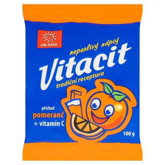 Ok-Fain Vitacit Pomeranč + vitamin C 100g