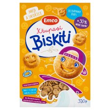 Emco Křupaví biskiti med a skořice 350g