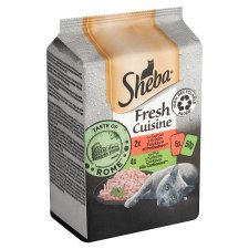 Sheba Fresh Cuisine kompletní mokré krmivo pro dospělé kočky 6 x 50g (300g)