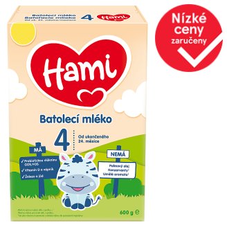 Hami 24+ batolecí mléko od uk. 24. měsíce 600g