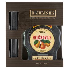 R. JELÍNEK Hruškovice Williams 0,5l + 2 skleničky