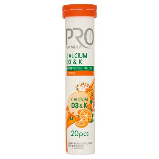 Tesco Pro Formula Calcium D3 & K 20 tablet 80g