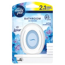 Ambi Pur Bathroom, Continuous Air Freshener Odour Elimination & Prevention, Spring Awakening 1 Count