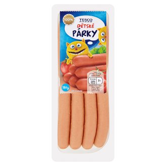 Tesco Dětské párky 180g