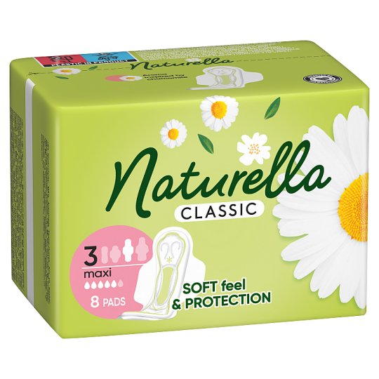 Naturella Classic Camomile Maxi Hygienické Vložky 8x