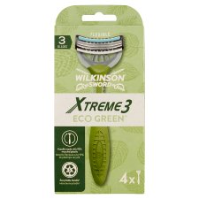 Wilkinson Sword Xtreme3 Eco-Green 3 pengés eldobható borotva 4 db