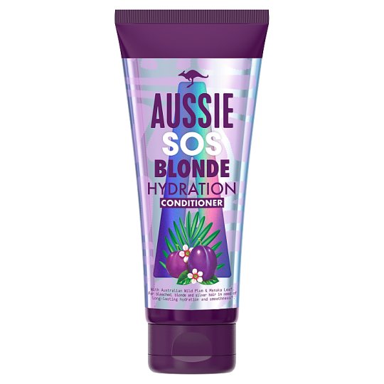 Aussie SOS Blonde and Silver Hair Hydration Vegan Conditioner, 200ml