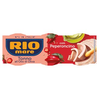 Rio Mare tonhaldarab olívaolajban chili paprikával 3 x 80 g
