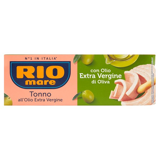 Rio Mare Tuna in Extra Virgin Olive Oil 3 x 80 g