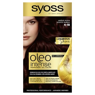 Syoss Color Oleo intenzív olaj hajfesték 4-18 mokka barna