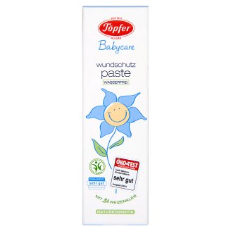 Töpfer Babycare ápoló popsikrém bio búzakorpával, bio körömvirággal 75 ml