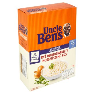 Uncle Ben's főzőtasakos hosszúszemű rizs 8 x 125 g