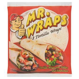 Mr. Wraps búzatortilla lapok 8 db 340 g