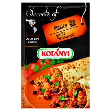 Kotányi Secrets of Mexico burrito fűszerkeverék 20 g