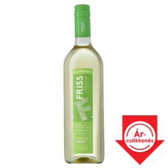 Laposa Friss Balatoni Olaszrizling száraz fehérbor 12% 75 cl