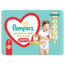 Pampers Premium Care Bugyipelenka, Méret: 7, 36 db Pelenka, 17kg+