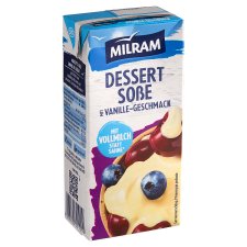 Milram UHT Vanilla-Flavored Dessert Sauce 330 ml