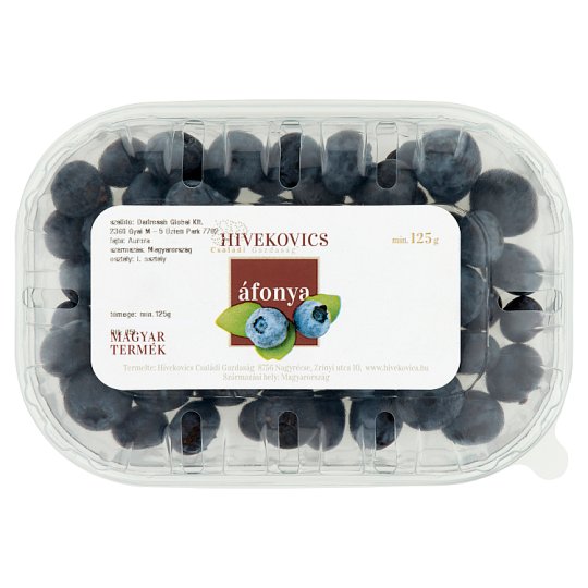 Hivekovics Blueberries 125 g