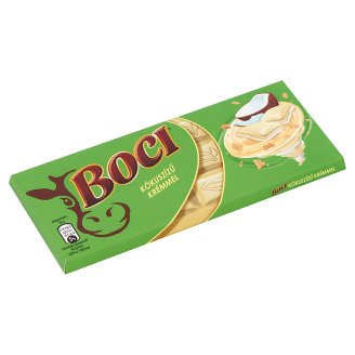 Boci kókuszízű krémmel töltött fehér csokoládé ostyadarabokkal 90 g