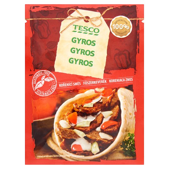 Tesco gyros fűszerkeverék 30 g