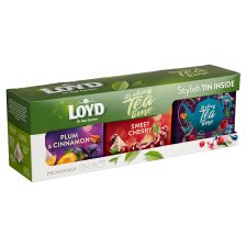 Loyd Fruit Tea Selection with Metal Tin 40 Tea Bags 80 g