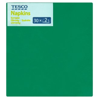 Tesco szalvéta 2 rétegű 33 cm 30 db