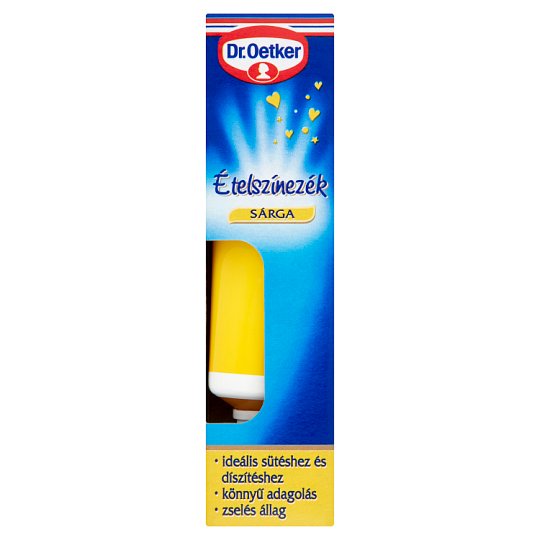 Dr. Oetker Ételszínezék sárga 10 g